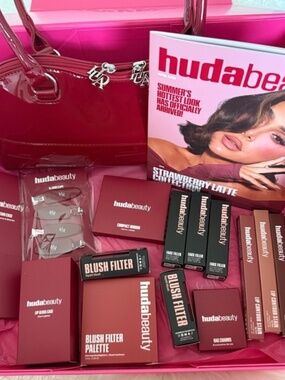 Huda Beauty Strawberry Latte Collection PR